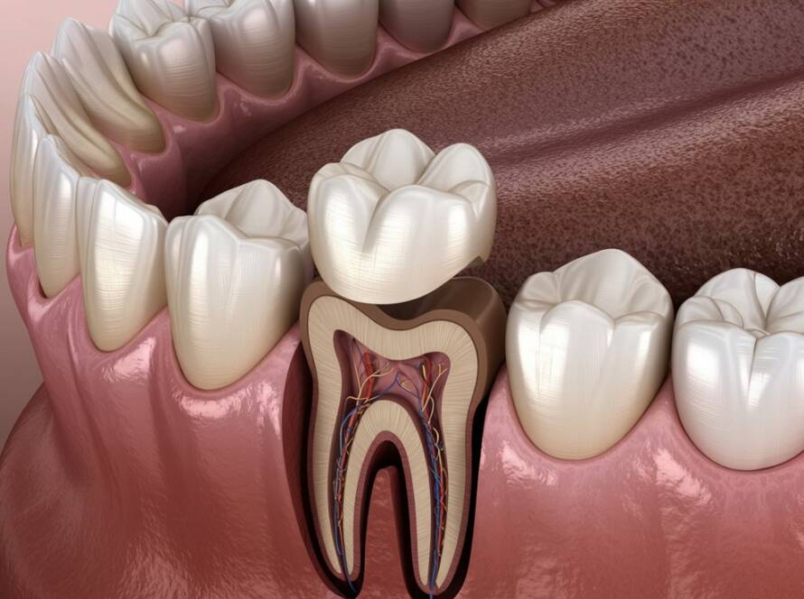 capsula su dente devitalizzato