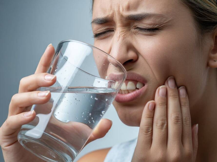 dente sensibile al freddo